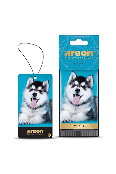 Areon Αποσμητικό αυτοκινήτου τύπου κάρτας Ice Dog Wild, Ειδική Επιλογή