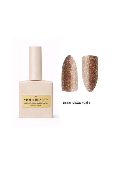 VB VIOLA BEAUTY FLASH DISCO YUKI -13ML (Flash Yansıtıcılı Kalıcı Oje ) TPO-FREE