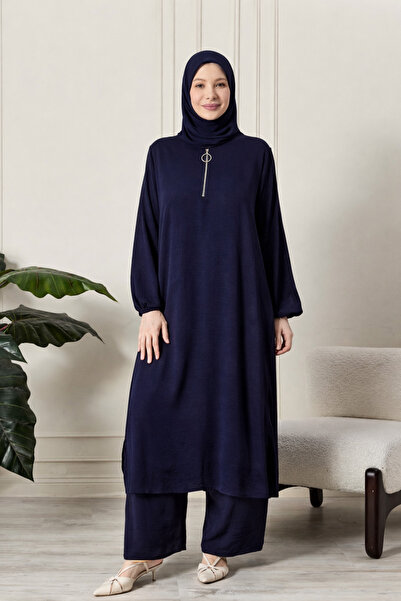 Ferace Σετ με hijab - Μαύρο - Πρότυπο