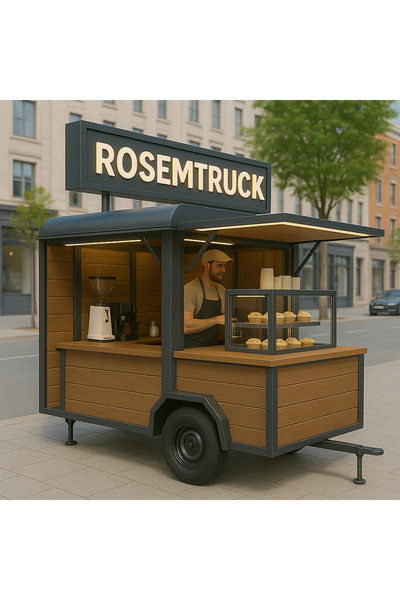 rosem ahsap Rosem Ahşap Mobil Büfe- Food Truck- Ahşap Karavan-Kahve Arabası