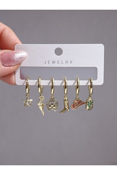 Reorah Collection Cowboy Earring Set