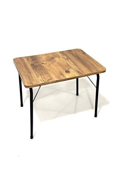 moniev Alin Kamp Masası 45cm x 60cm Demonte Katlanır Bahçe Masası Atlantik Çam