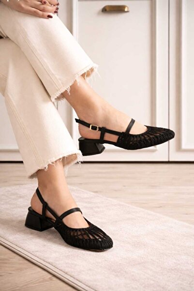 SOFT JAZZ Γόβες με ψηλό τακούνι - Μαύρο - Χαμηλό τακούνι (1-4 cm)