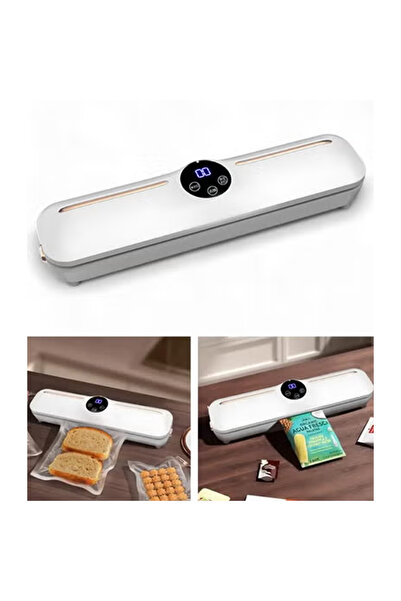 ZCM-HAPPY Fully Automatic Touch Food Vacuum Sealer with LCD Display, Dry and ...