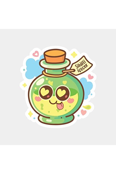 The Sticker Story. ملصق الإكسير السحري