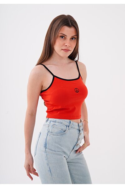 Vinales Γυναικείο μπουστάκι με λεπτομέρεια από βαμβάκι και ελαστικό ύφασμα με...