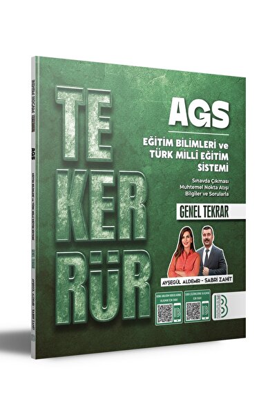 Benim Hocam Yayınları TEKERRÜR KPSS Eğitim Bilimleri ve Türk Milli Eğitim Sis...