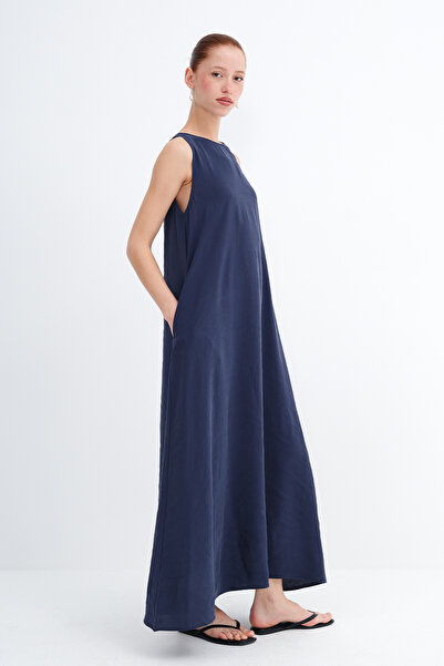 Addax Μοντάλ Μακρύ Φόρεμα E18736