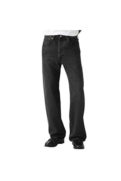 Levis 501 ΤΖΙΝ ΧΑΛΑΡΗΣ ΕΦΑΡΜΟΓΗΣ - ΜΑΥΡΟ BIG WHEELS 36