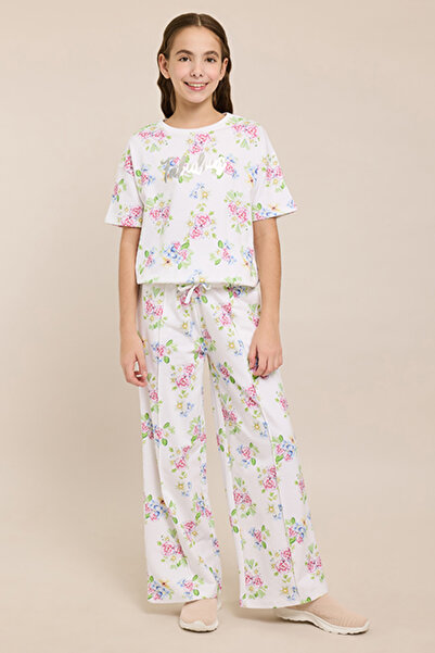 R&B Floral Print Clothing Set