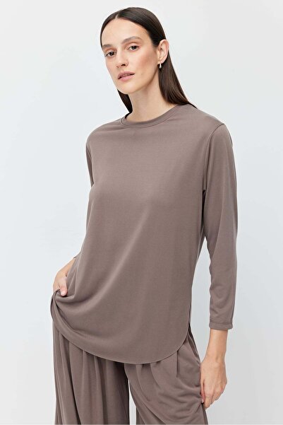 PAULMARK Women's Oval Cut Tunic