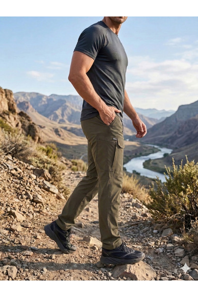 REMA STİL Taktikal Outdoor Kargocep Pantolon OLİMPOS Model Kemer Dahil