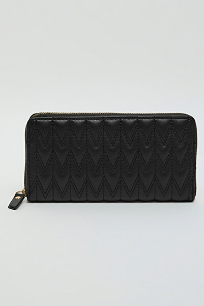 R&B Quilted Long Wallet