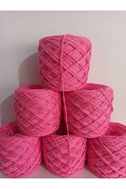 İPEK YÜN İPLİK DÜNYASI Βαμβακερό νήμα πλεξίματος Koton (ροζ καραμέλα) 100γρ.