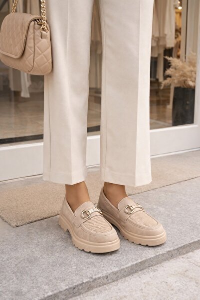 Peta Γυναικεία Loafer παπούτσια με γυμνή πόρπη