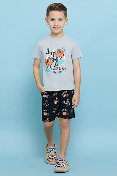 R&B Printed T-Shirt and Shorts Set
