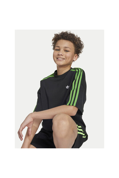 adidas Tricou unisex pentru copii negru Minecraft JW7751