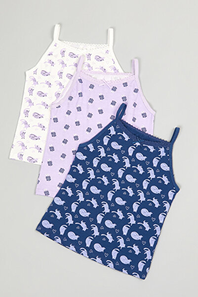 R&B 3 Pack Printed Camisoles
