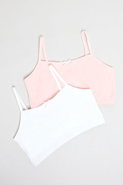 R&B 2 Pack Solid Bralettes