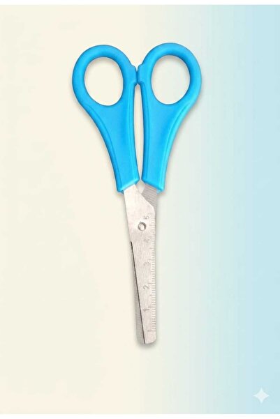 BATS Student Type Ruler Stainless Steel Scissors 1 Piece (Ks-101)