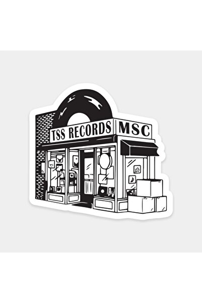 The Sticker Story. ملصق متجر TSS Records