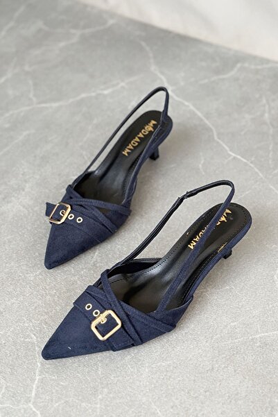 GOFFSHOES Γόβες με ψηλό τακούνι - Ναυτικό μπλε - Μεσαία τακούνια (5-9 cm)