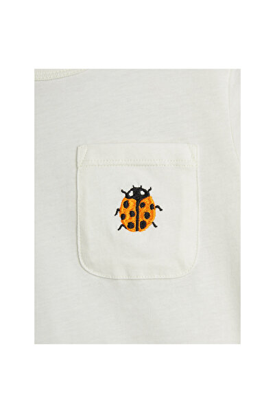 Mini Rodini tricou fată alb 2522011011