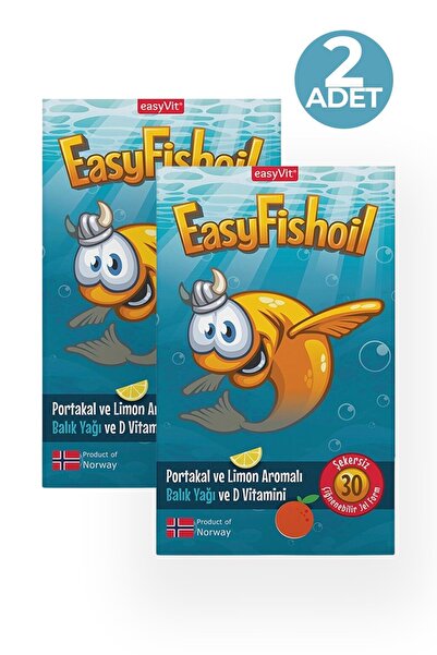 Easy Fishoil EasyFishoil 30 Jel Tablet 2 Adet