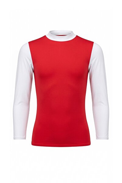 LOOK ME Color-Block Long Sleeve Rushguard
