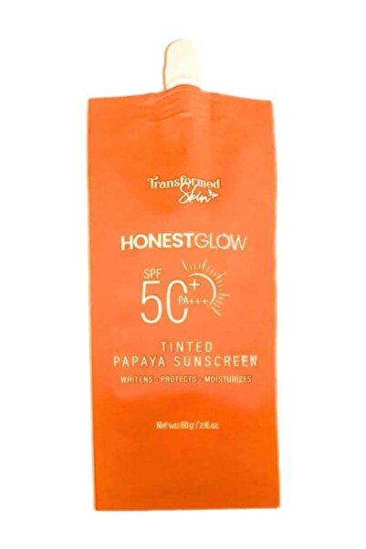 Transformed Skin واقي الشمس الملون بالبابايا من Honest Glow