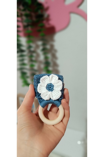 Handmade Örgü havlu tutucu