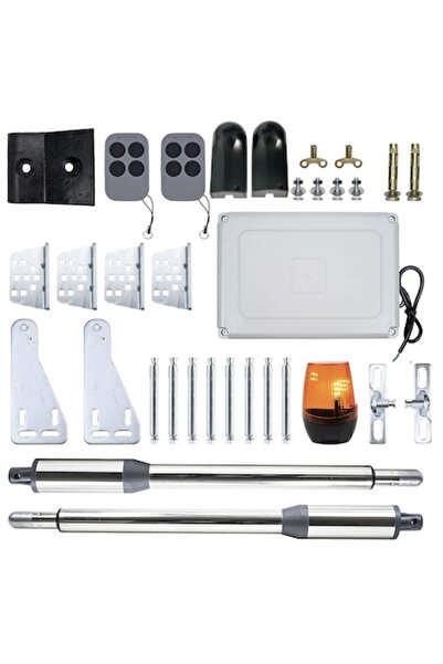 PNI PNI κιτ αυτοματισμού ανοιγόμενης πύλης, με 2 μοτέρ 40 W, τηλεχειριστήρια ...