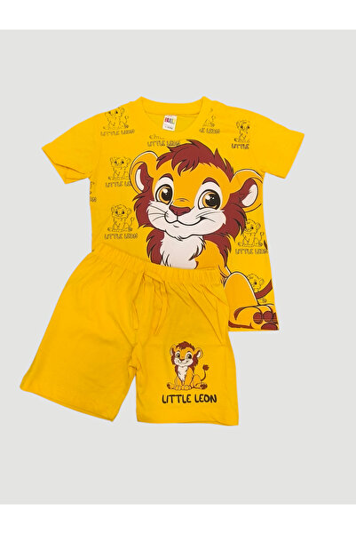 zahider Αγορίστικο καλοκαιρινό σετ πιτζάμες με σορτς, 100% βαμβακερό με στάμπ...