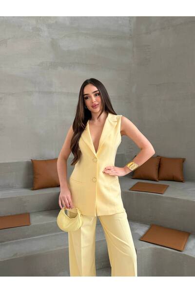 D'RECCY Σετ δύο τεμαχίων - Κίτρινο - Κανονικό μέγεθος