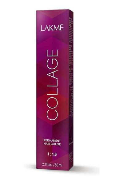 Lakme Collage Creme Hair Dye Dark Ash Blonde 6/17 60ml
