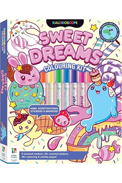 Hinkler Kaleidoscope Colouring Kit Sweet Dreams