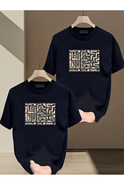 yiou trendy clothing تي شيرت جينسيركو بتصميم مطبوع فاخر كبير الحجم