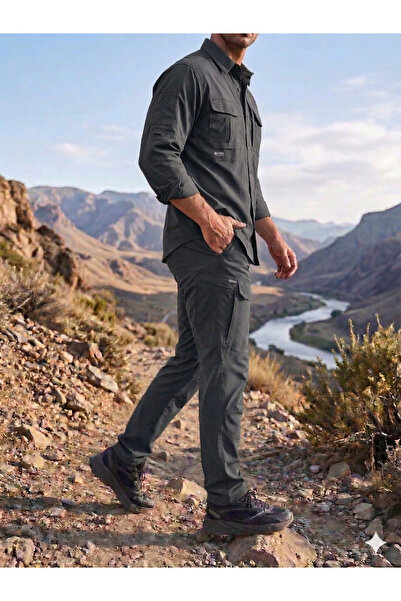 MODMEN Tactical Outdoor Takim Kargocep Pants Shirt Olympos Model Belt Included