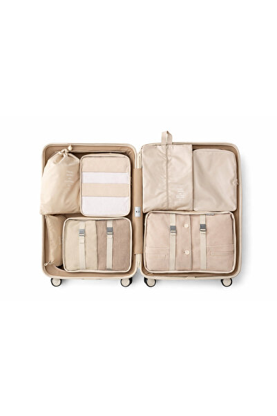 LEIHMANN Set Premium Organizator Bagaje 7 Pcs pentru Valiză, Ideal pentru Căl...