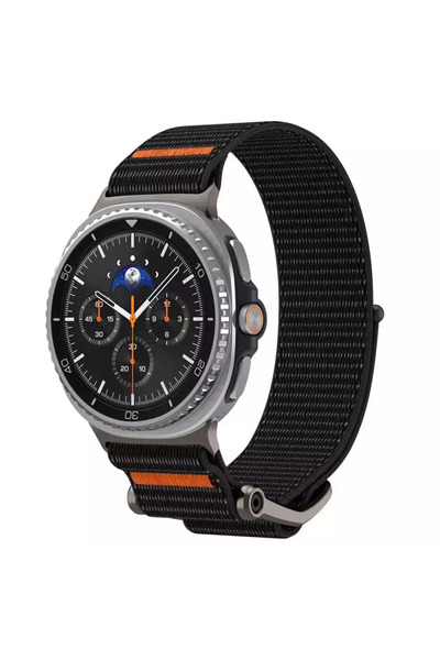 Spigen DuraPro Flex, μαύρο - Samsung Galaxy Watch 8 (40/44/46mm)