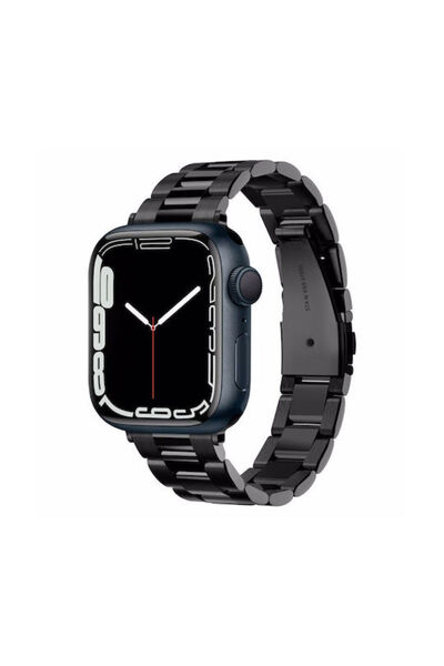 Spigen Μοντέρνο λουράκι ρολογιού, μαύρο - Apple Watch 8/7 (41mm)/6/SE/5/4 (40...