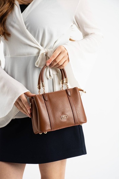 KIRASE Women's Quality Leather Medium Size Stylish and Elegant Handbag with L...