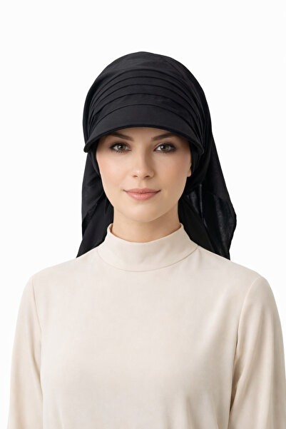 Trend Bebe Butik Kadın Tesettür Şapka Bağlamalı Bandanalı Şapka Arkadan Bağla...