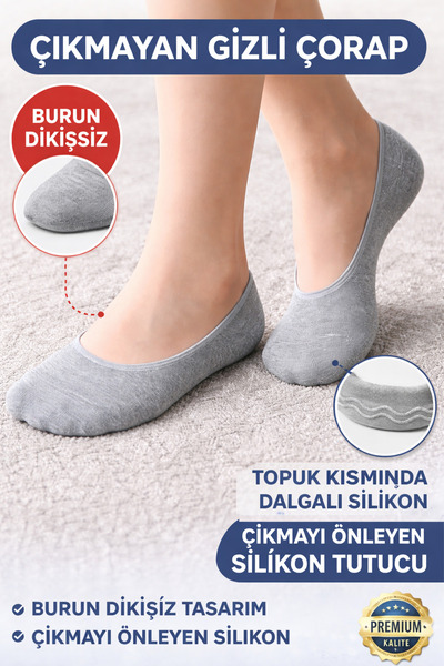 YOTITEX Seamless Ballerina Socks Set of 6