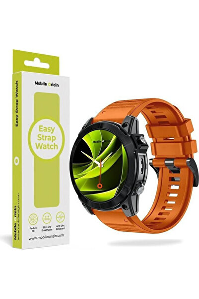 Mobile Origin Εύκολο στην εφαρμογή λουράκι σιλικόνης Garmin για ρολόι 22mm Πο...