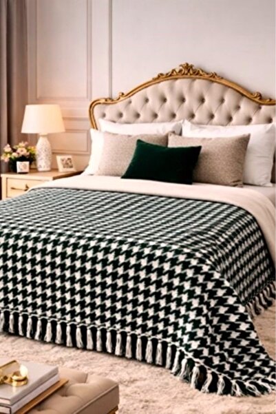 Hevia Home Σετ διπλού καλύμματος - Πράσινο - Κυψέλη