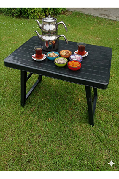 Tinsmith Katlanır Pratik Piknik Masası Antrasit, Küçük Boy 35*50 ölçü