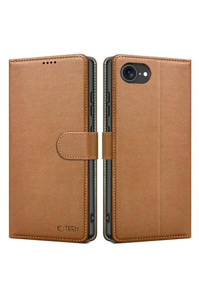 Tech-Protect Θήκη-πορτοφόλι iPhone 16E / 17E Καφέ