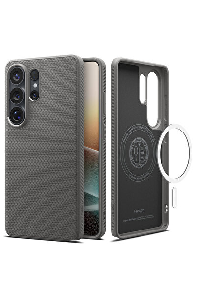 Spigen Liquid Air MagSafe, γκρι μάρμαρο - Samsung Galaxy S26 Ultra