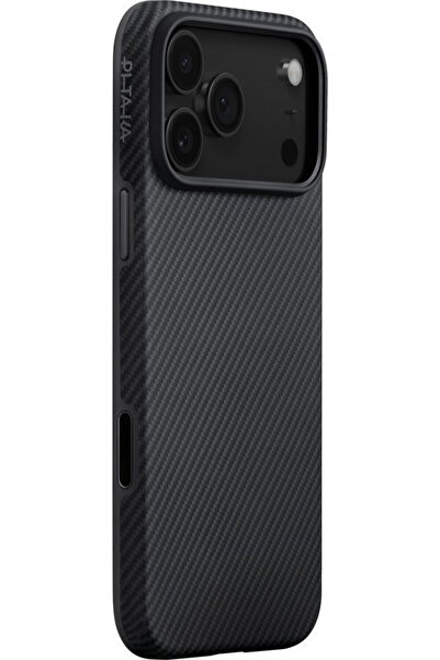 PITAKA Επαγγελματική Προστατευτική Θήκη, Μαύρο/Γκρι - iPhone 17 Pro